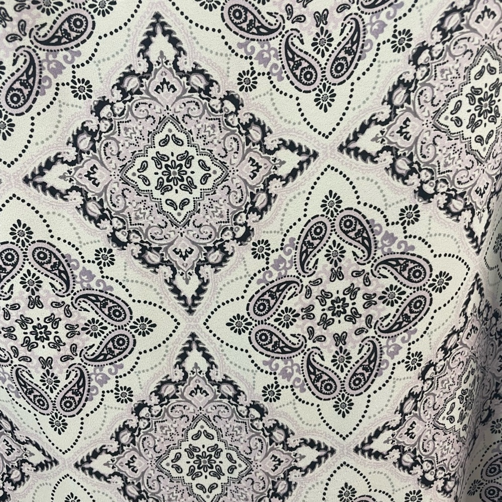 Cynthia Rowley purple tunic, light weight and lovely! Size 1X - Picture 5 of 5